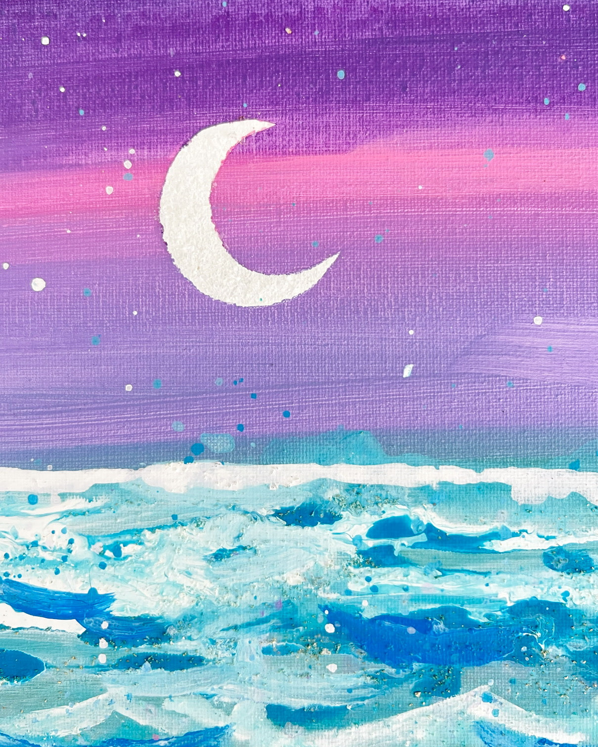 Aries in the Stars Dreamscape Painting