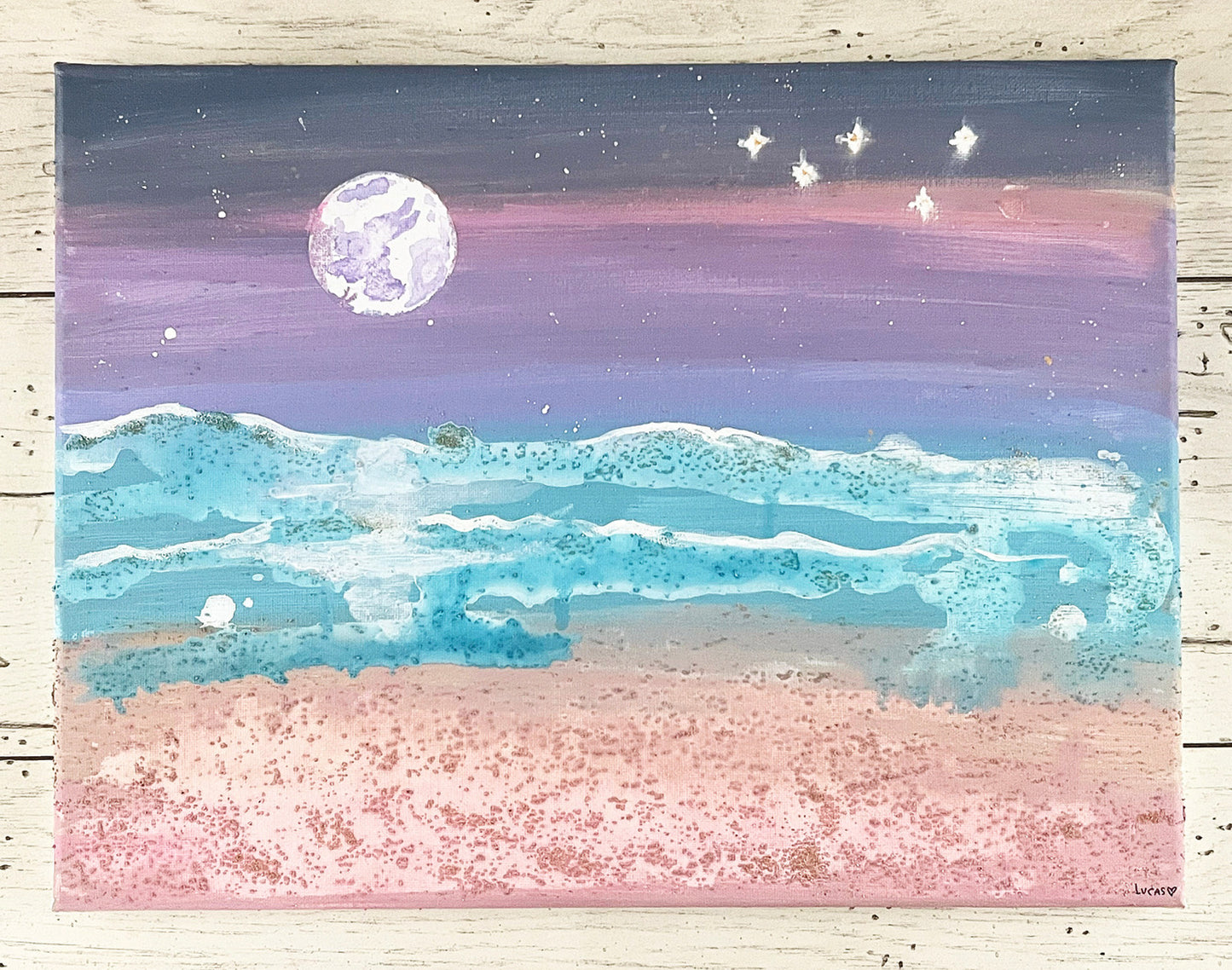Cassiopeia Original Dreamscape Painting