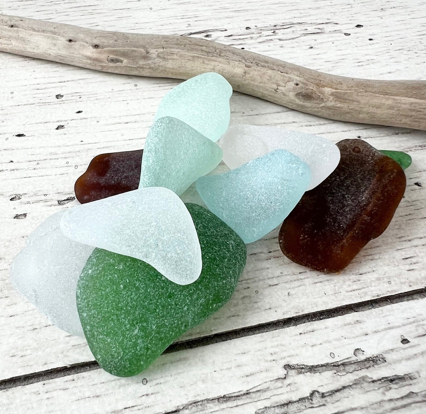 Sea Glass Assortments from the NJ Shore for Crafting or Decorating | 10 Pieces