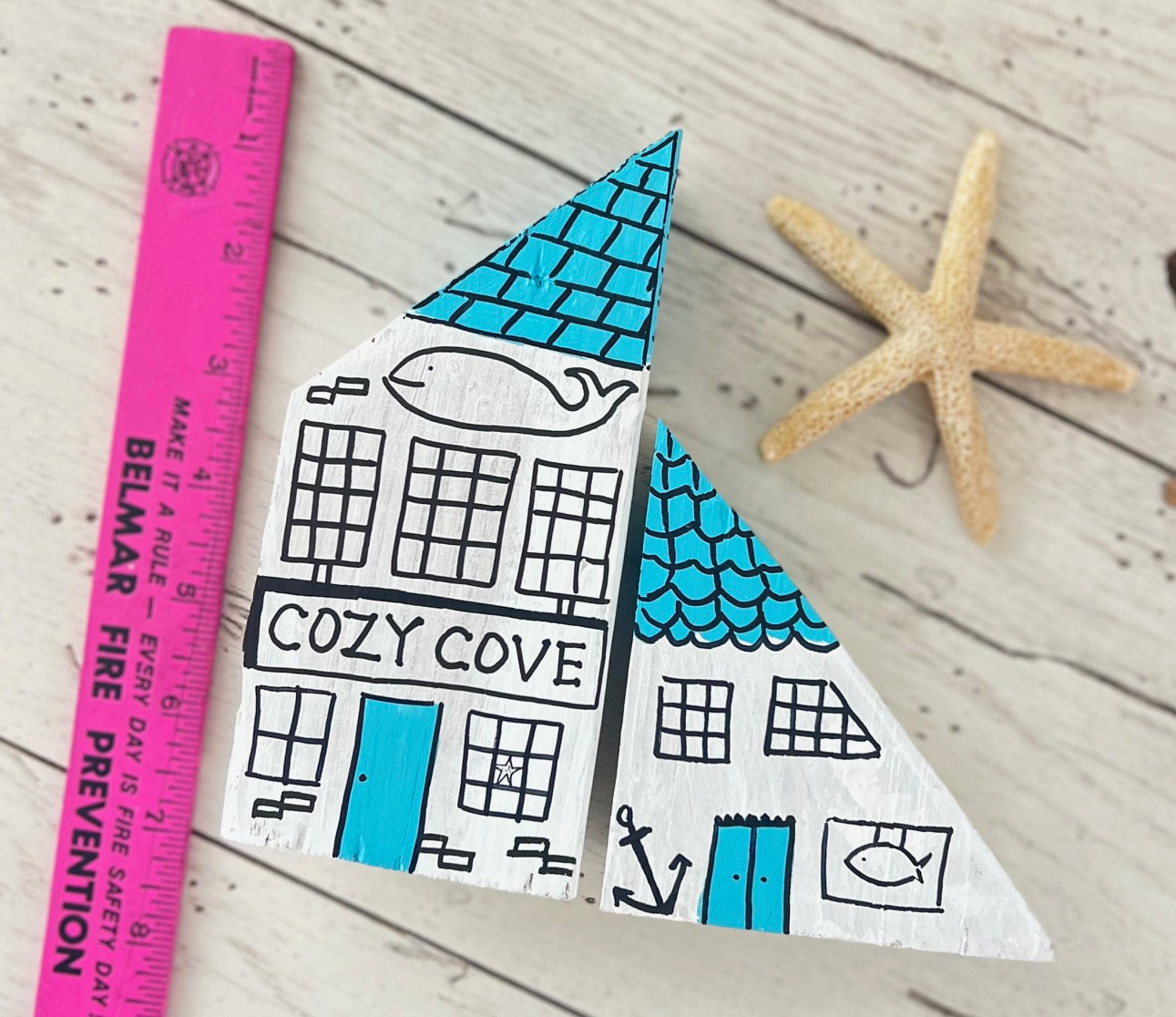 Cozy Cove Driftwood Houses