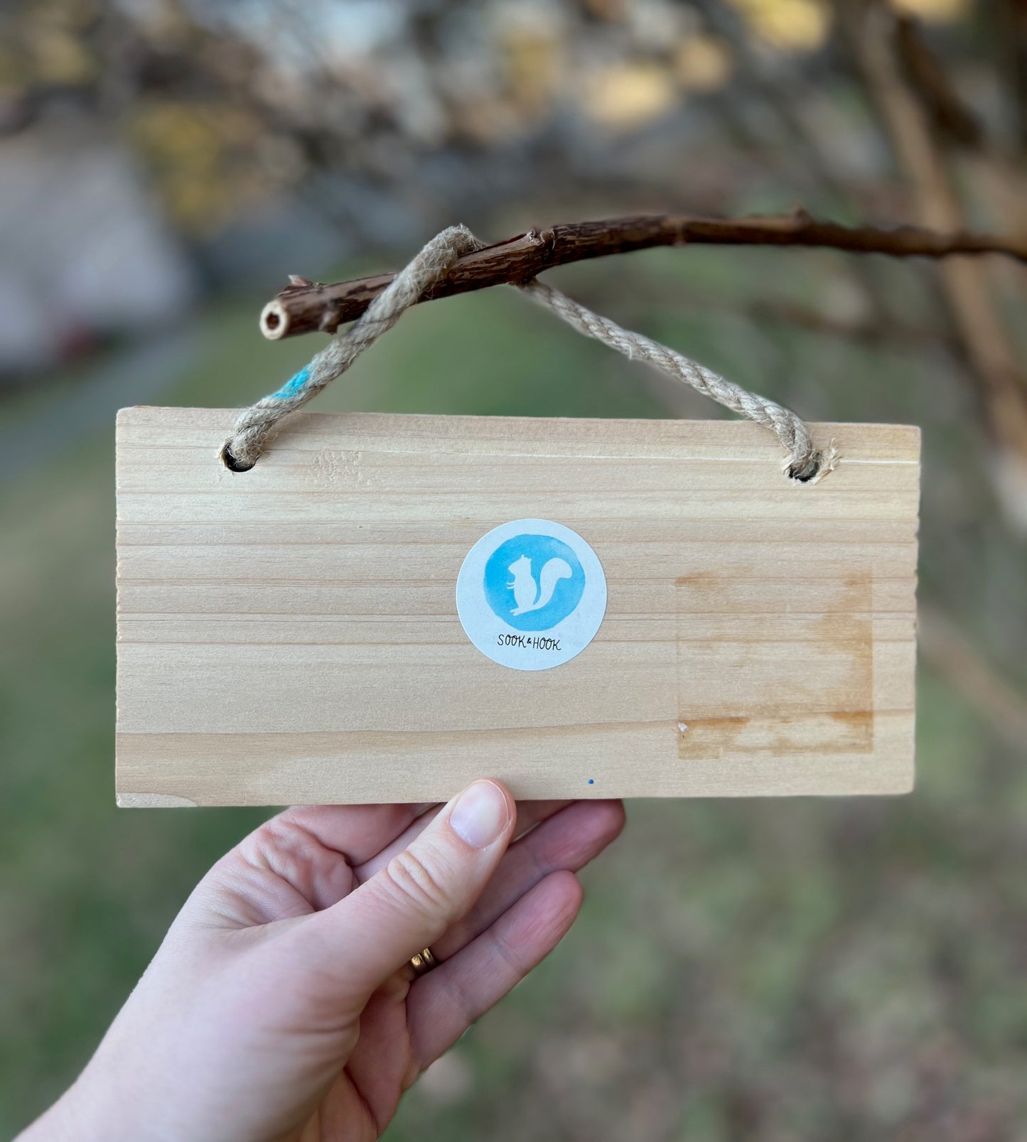 Seas the Day Small Hanging Sign