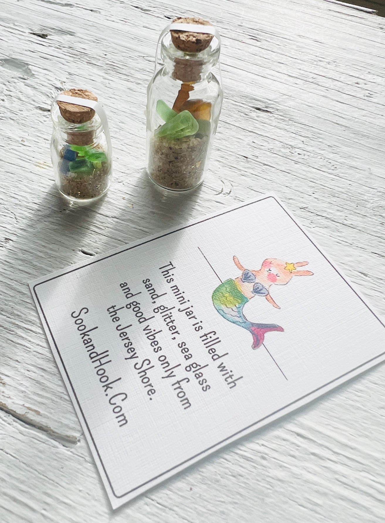 Miniature Sea Magic Jar | Sand, Glitter & Sea Glass