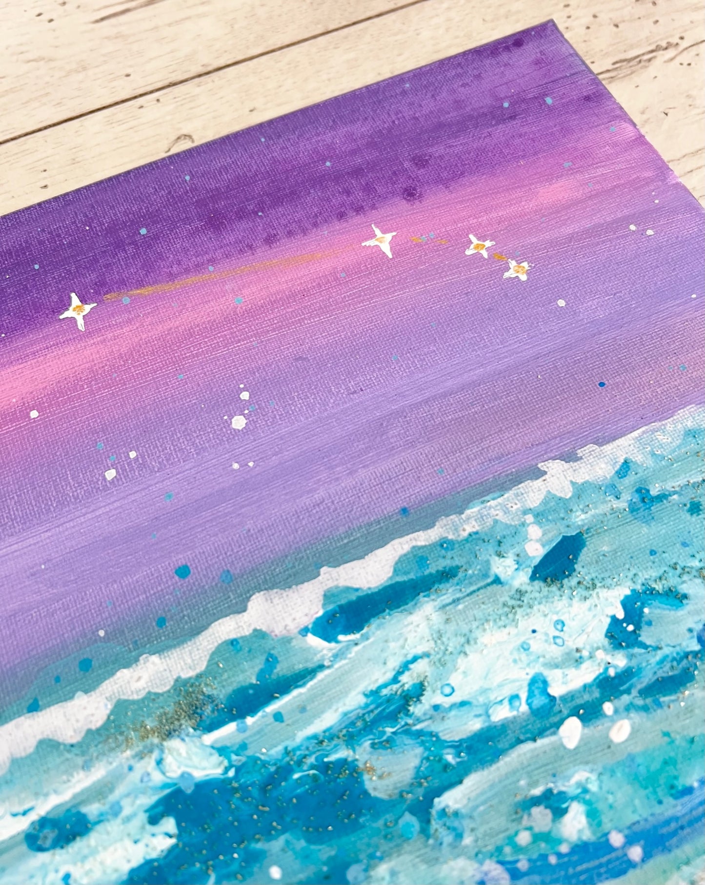Aries in the Stars Dreamscape Painting
