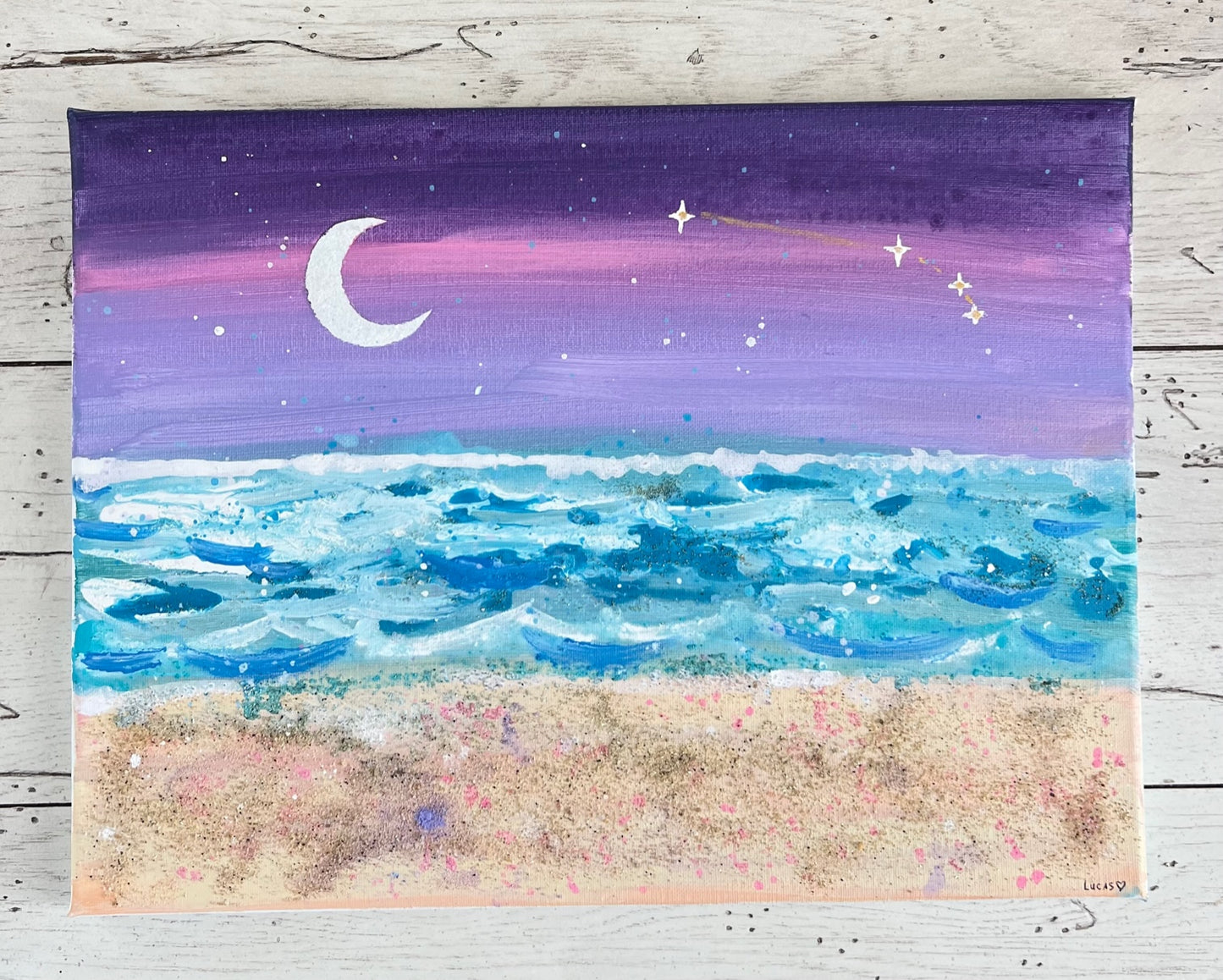 Aries in the Stars Dreamscape Painting