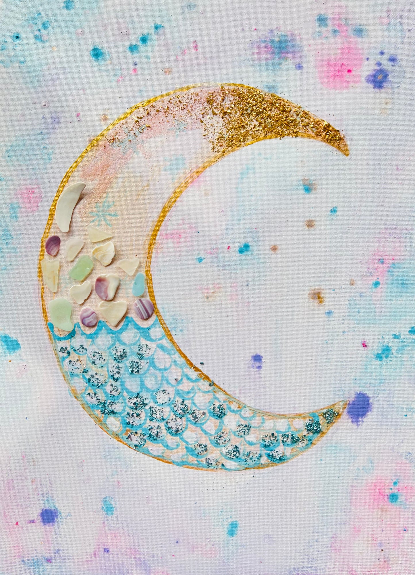 Sea Crescent Moon I