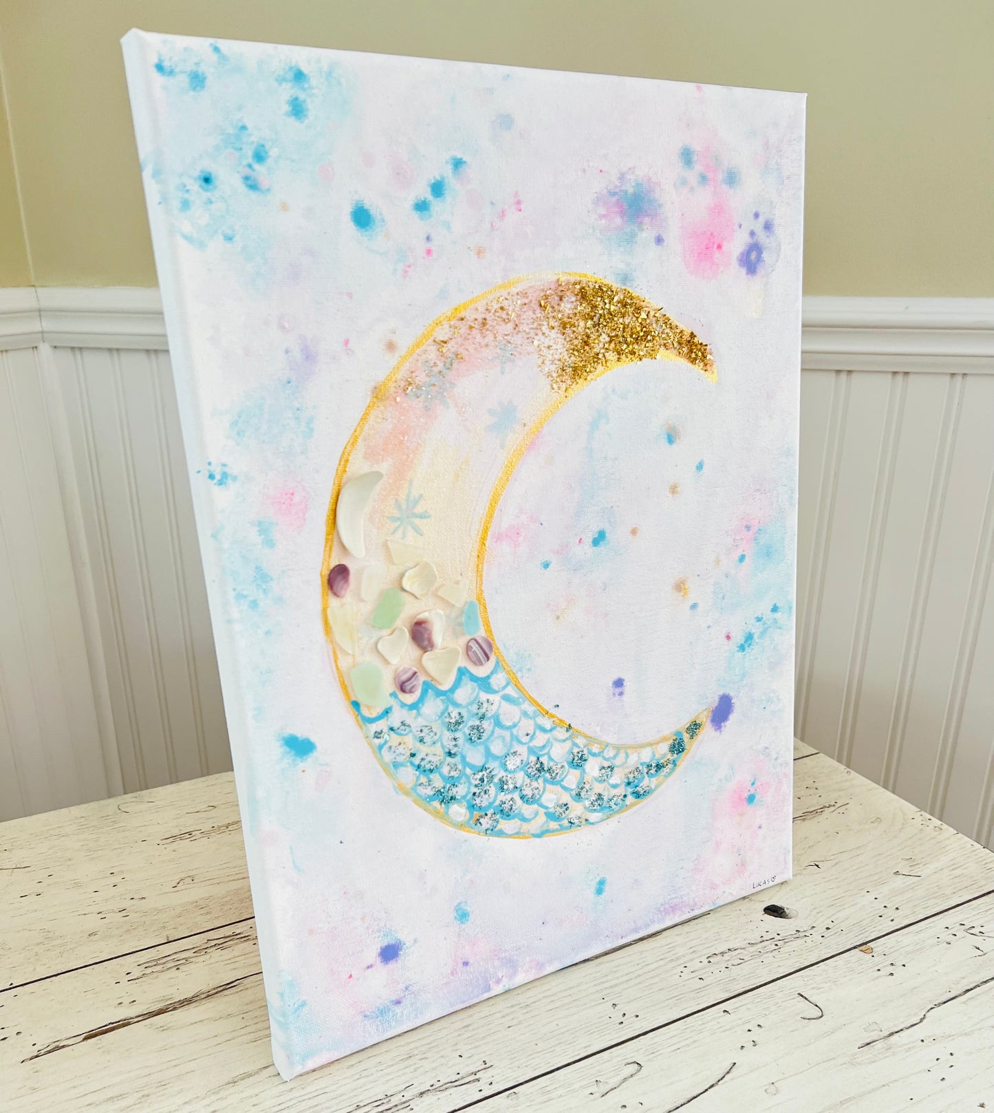 Sea Crescent Moon I