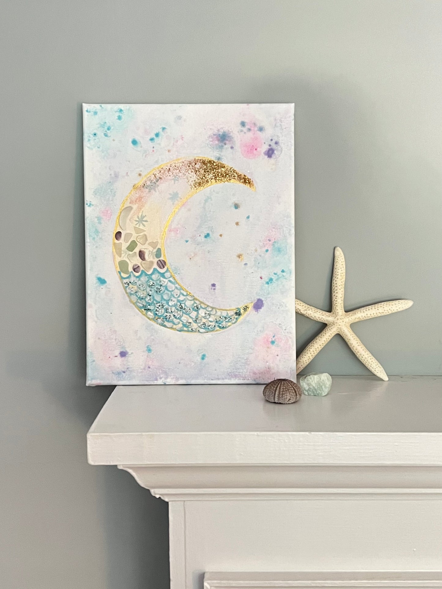 Sea Crescent Moon I