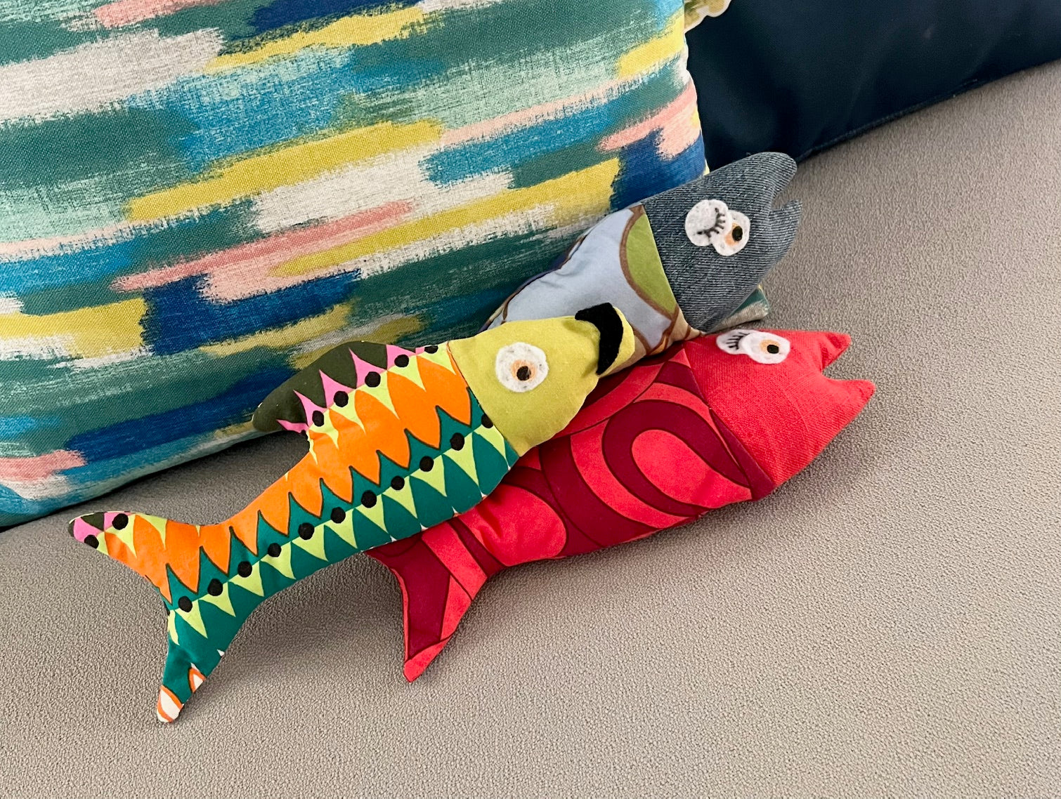 Crazy Fish Handmade Plush | This Fish is from Jersey!