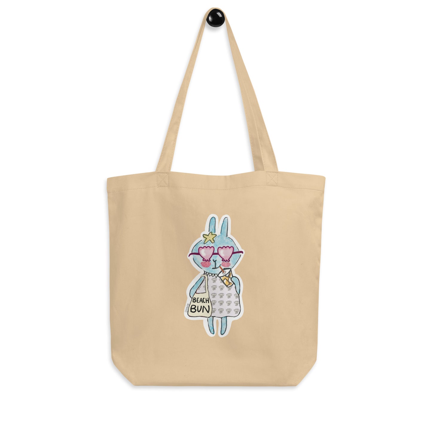 Super Cute Beachcombing Bunny Tote