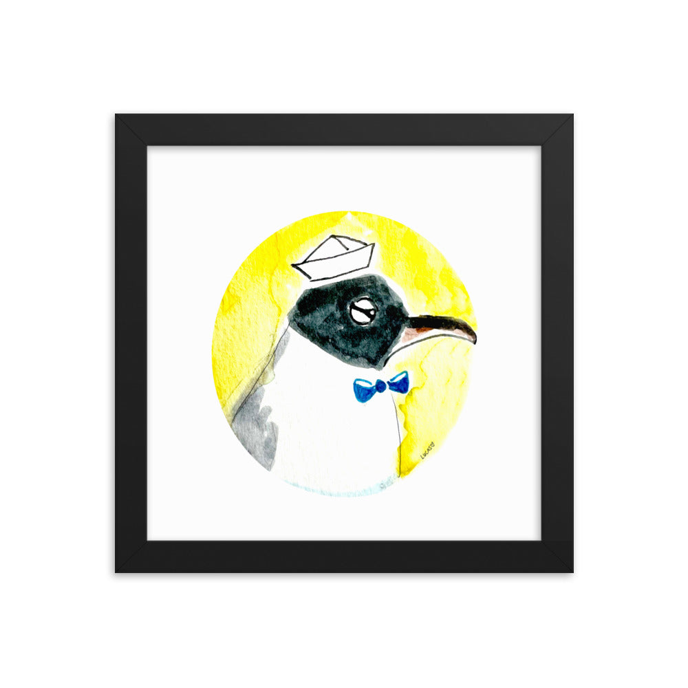 Handsome Gull Framed Artwork