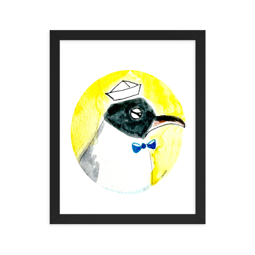 Handsome Gull Framed Artwork