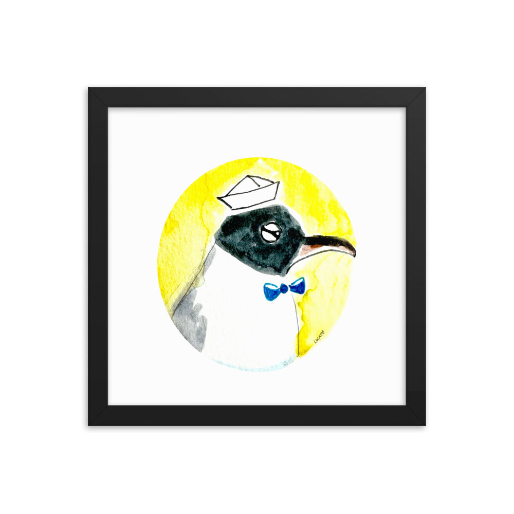 Handsome Gull Framed Artwork