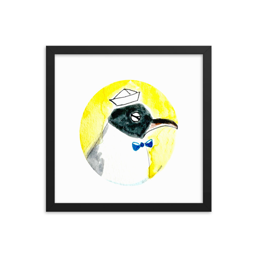 Handsome Gull Framed Artwork