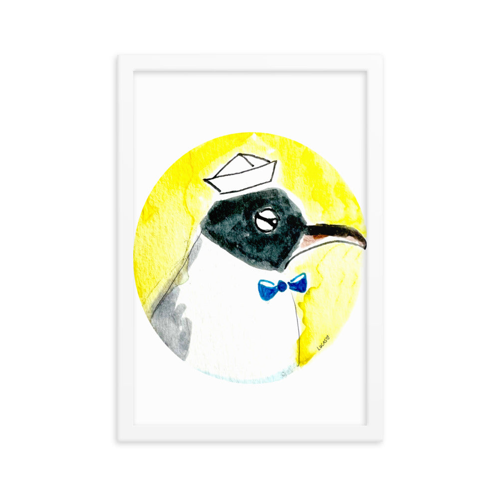 Handsome Gull Framed Artwork