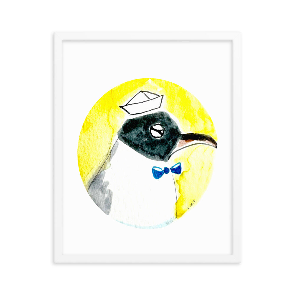 Handsome Gull Framed Artwork