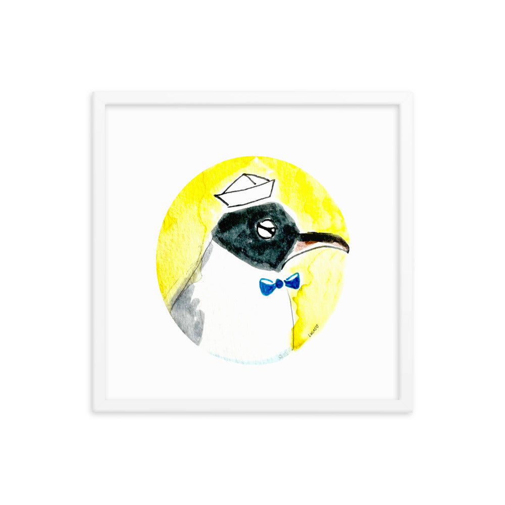 Handsome Gull Framed Artwork