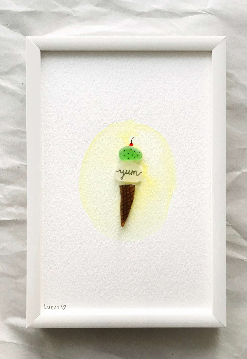 Sea Glass Art by Sook and Hook