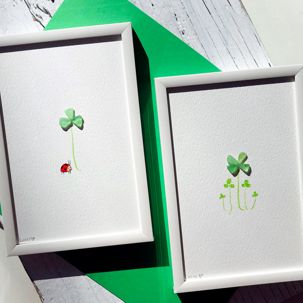 Sea Glass Art by Sook + Hook