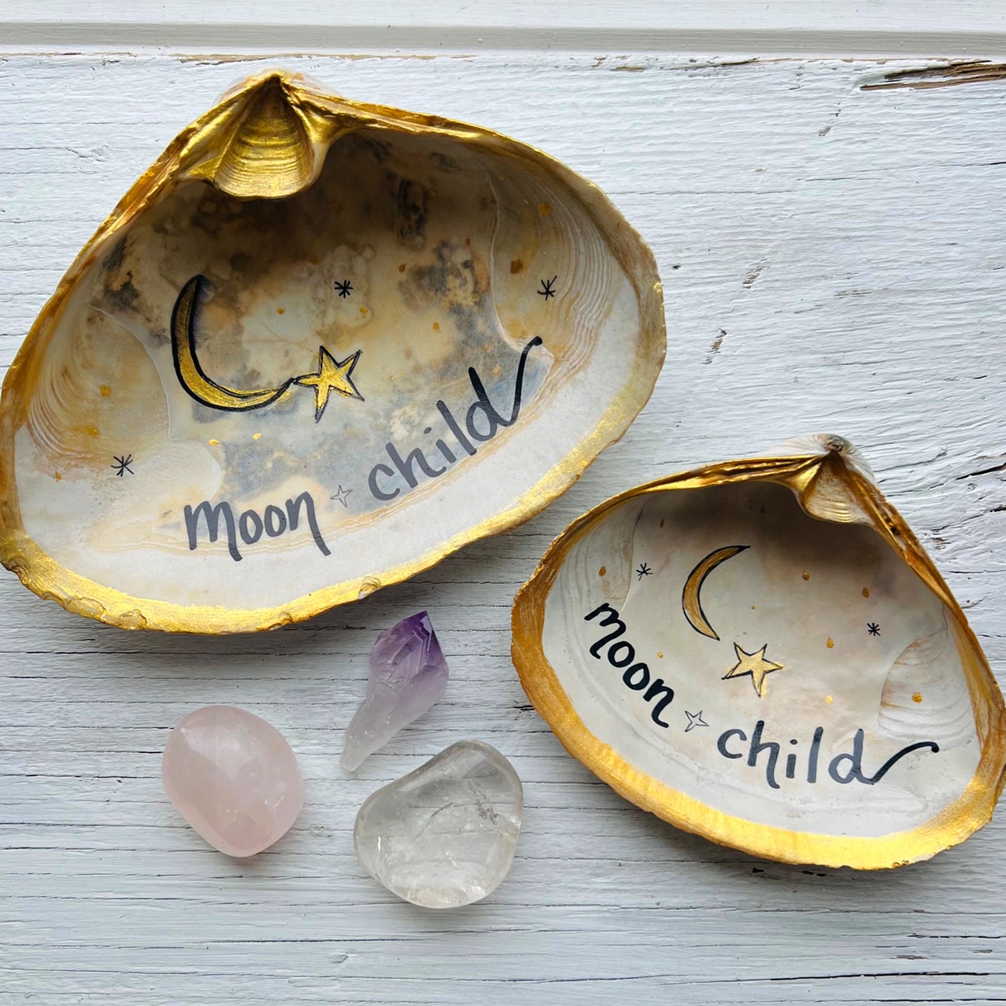 Crystal Clams by Sook & Hook | A Home for your Crystal Collection