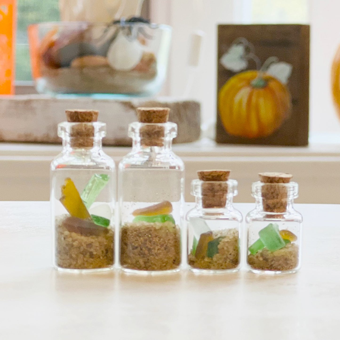 Miniature Sea Magic Jar | Sand, Glitter & Sea Glass