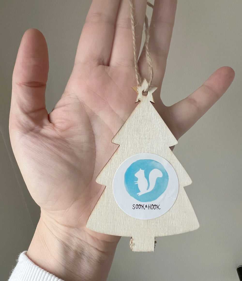 Sea Glass Christmas Tree Holiday Ornaments