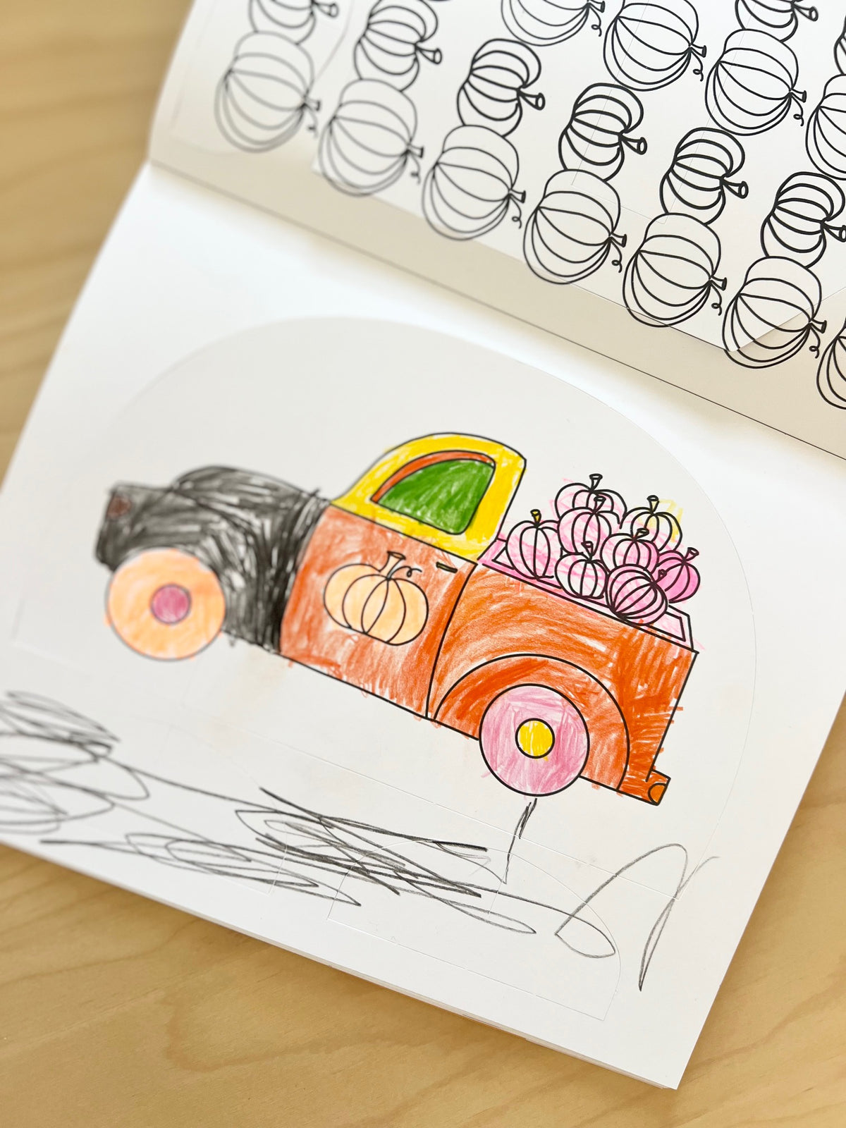 Pumpkin Patch Pals Color & Punch Book | Signed Copy
