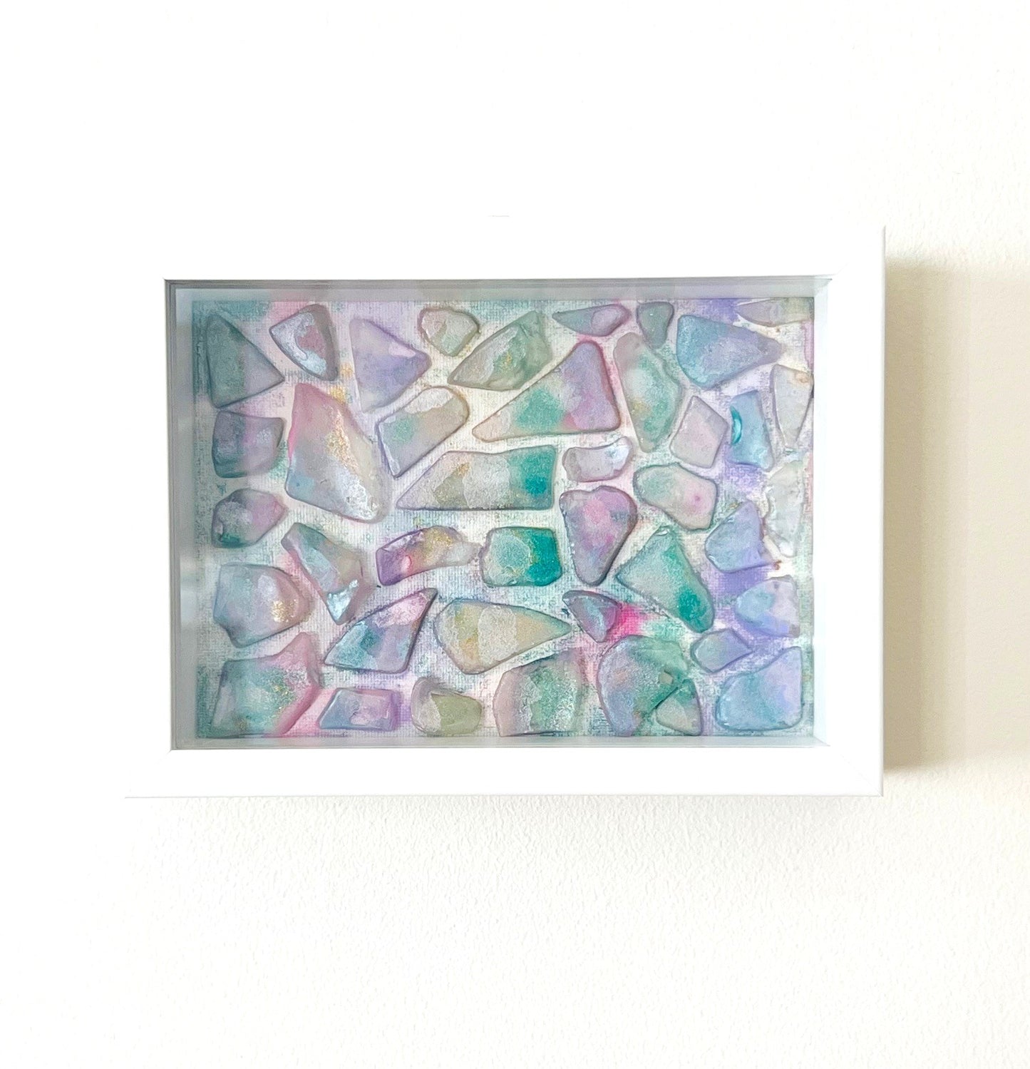 Sea Glass Dreamscape Painting