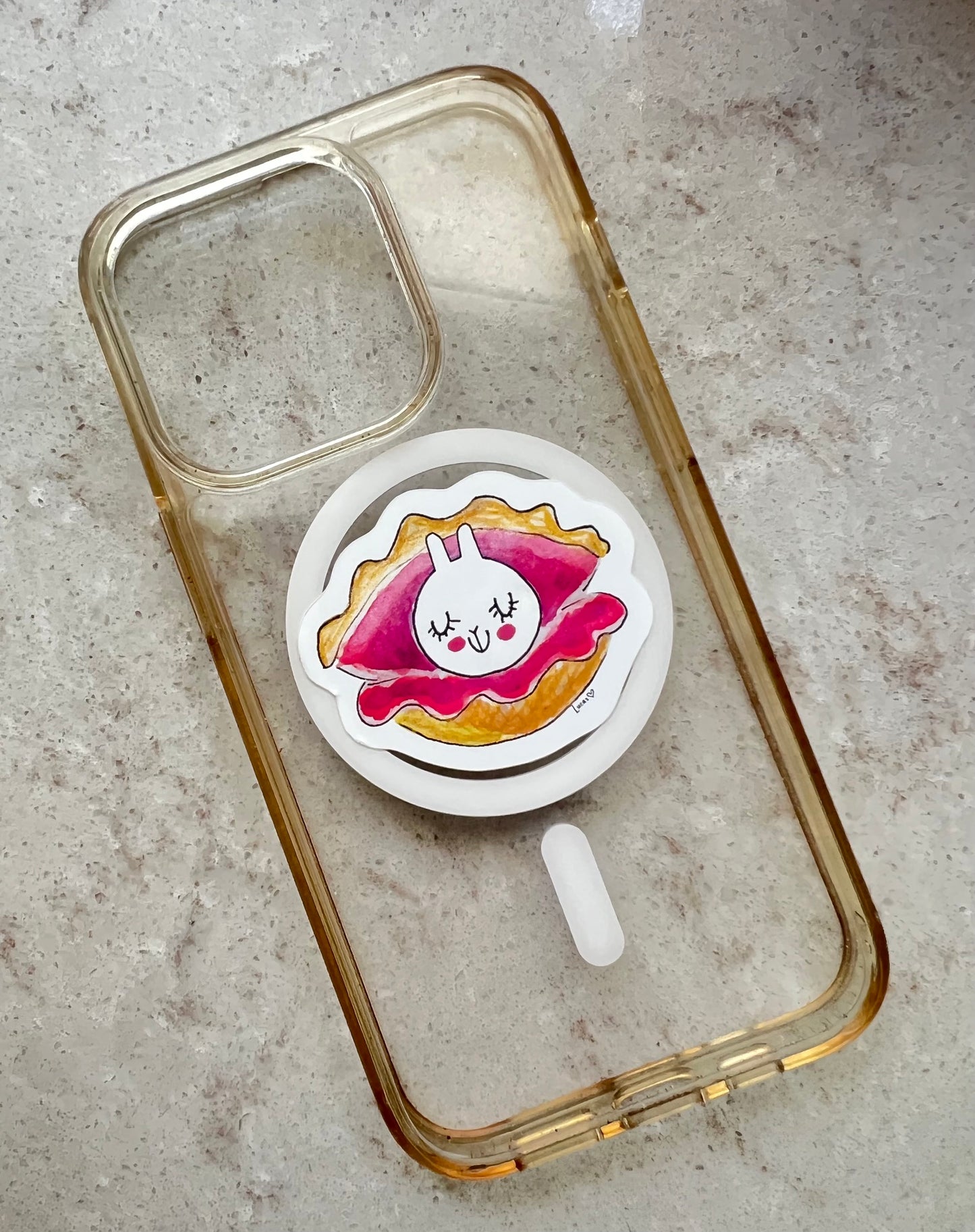 Beach Bun Sticker Trio – Shell Seekers Edition by Sook & Hook