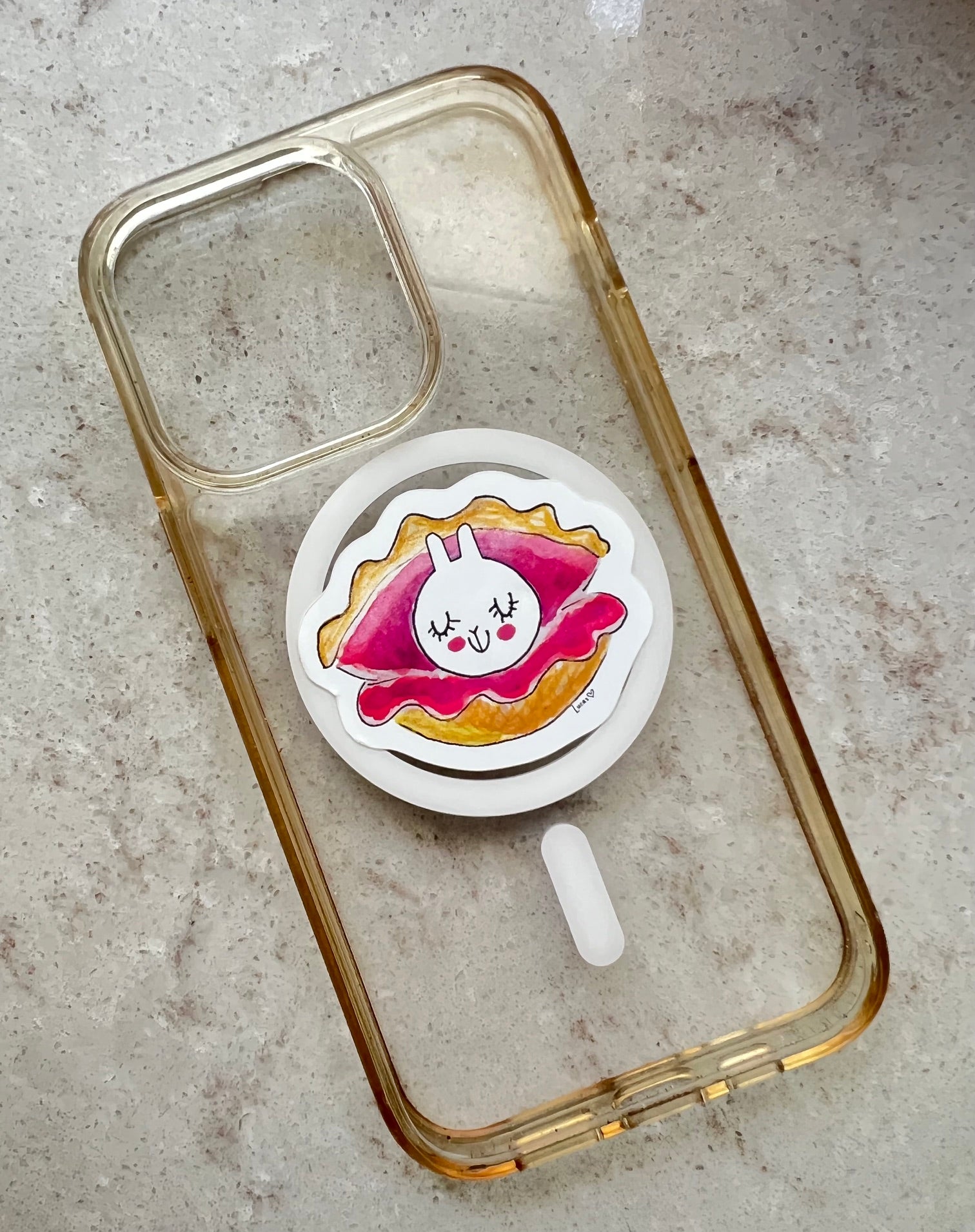 Beach Bun Sticker Trio – Shell Seekers Edition by Sook & Hook