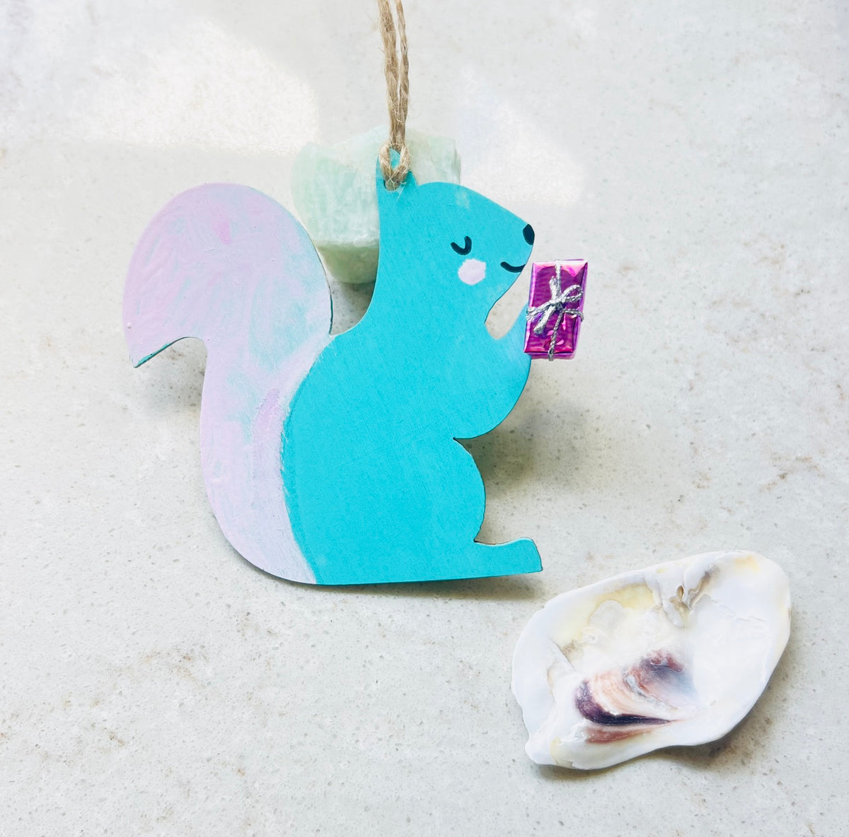 Holiday Sea Squirrel Ornament