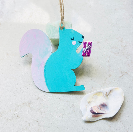 Holiday Sea Squirrel Ornament