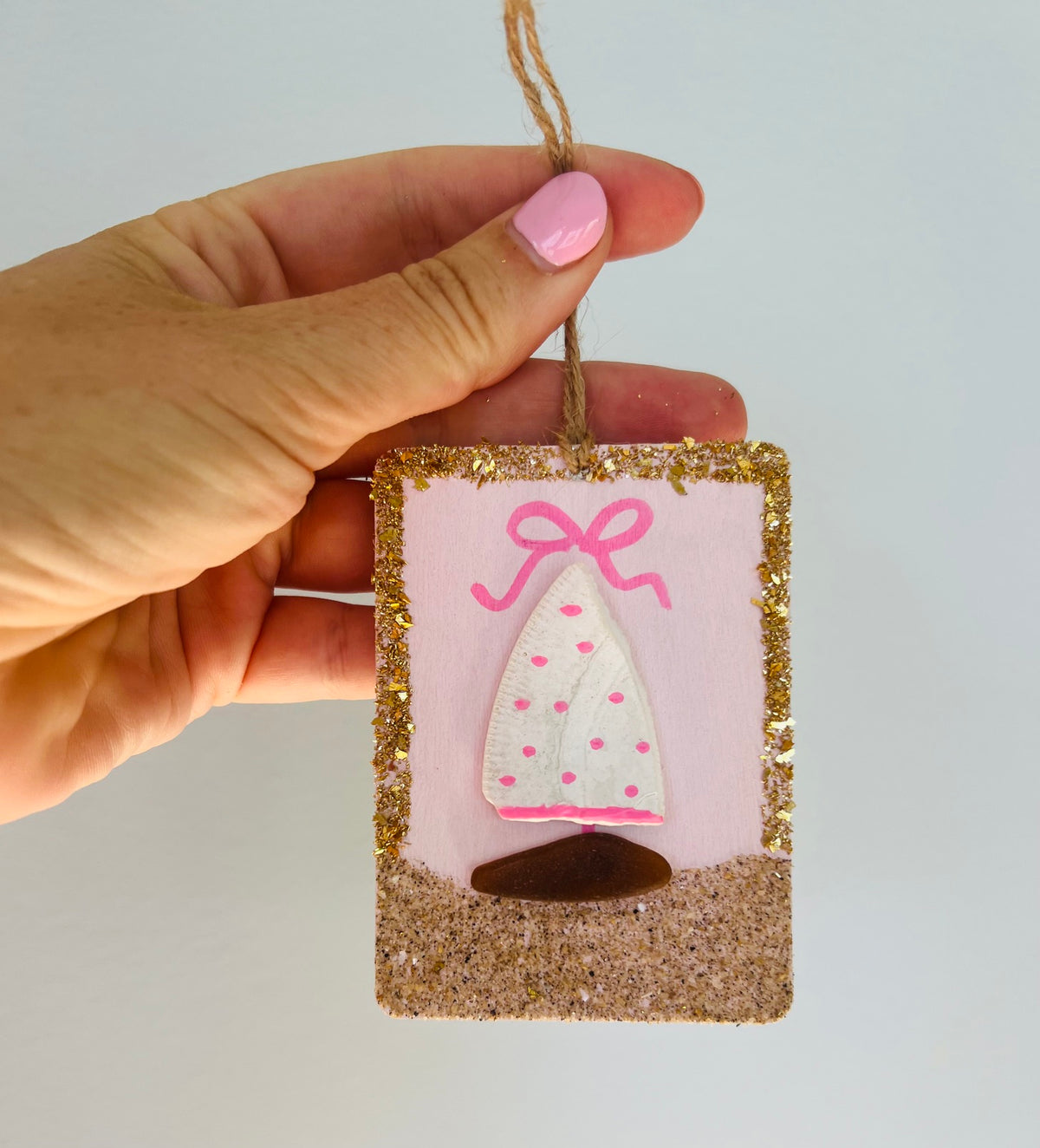 Coquette Sailboat Ornament