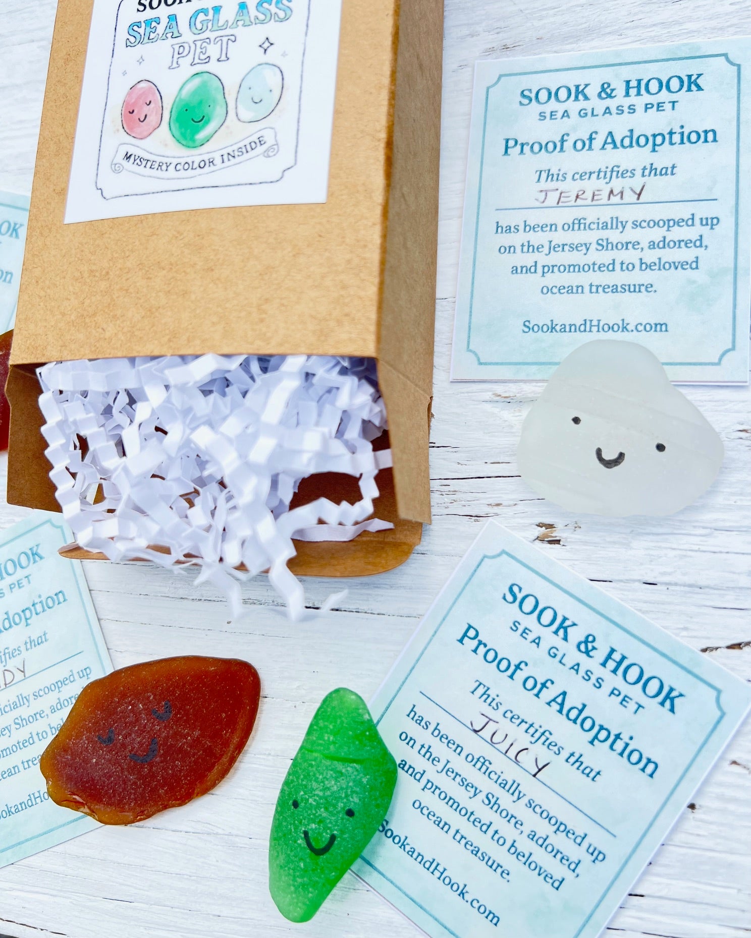 Sea Glass Pets – Adopt a Tiny Treasure from the Jersey Shore!