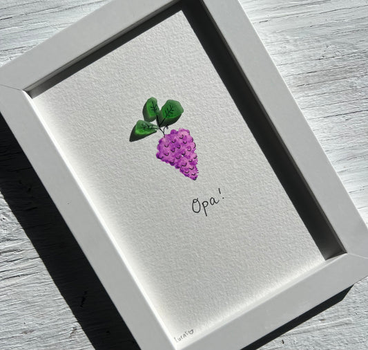 Opa! Grapes with Sea Glass from Greece | Limited Edition