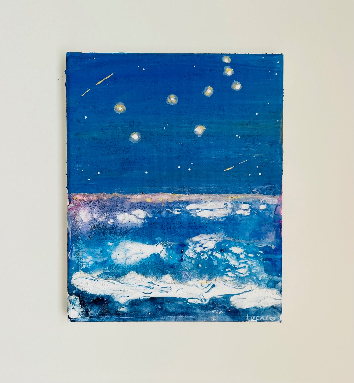 Original 'Unicorn' Constellation Painting | Monoceros