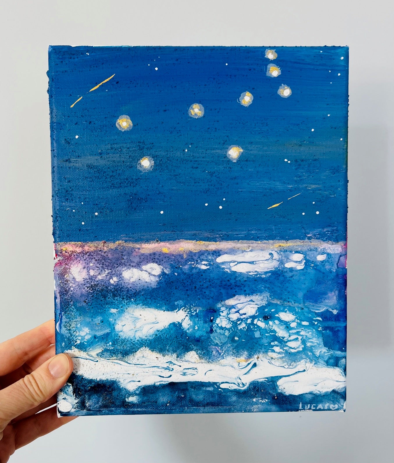 Original 'Unicorn' Constellation Painting | Monoceros