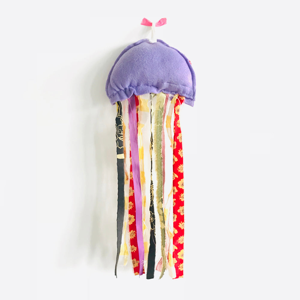 Cute Jellyfish Plush Wall Hanging