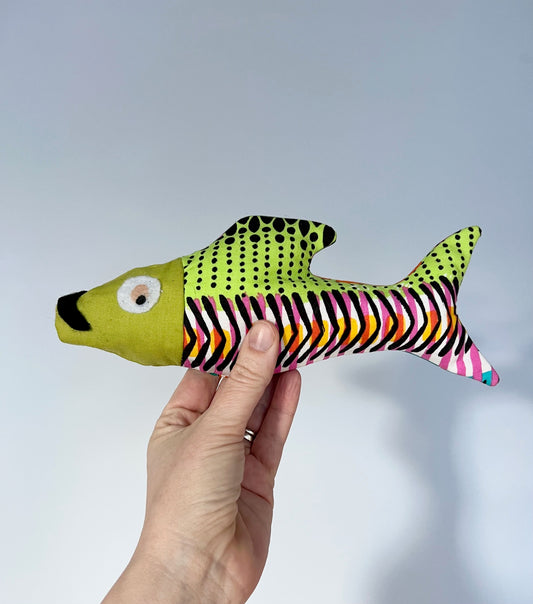 Crazy Fish Handmade Plush | This Fish is from Jersey!