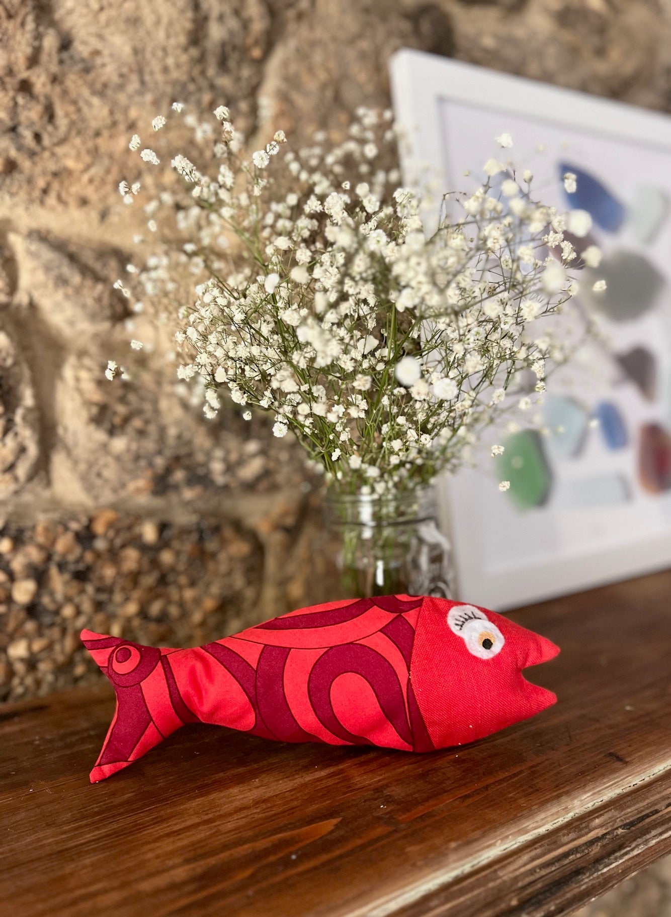 Crazy Fish Handmade Plush | This Fish is from Jersey!
