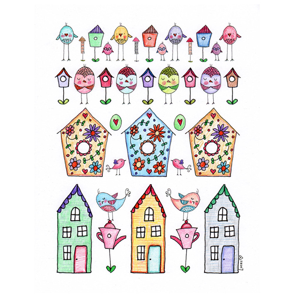 Printable Magical Garden Adult Coloring Book