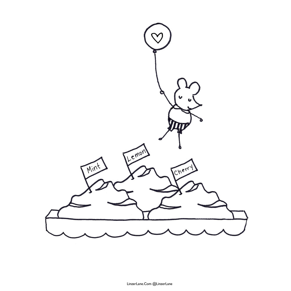 Printable Gelateria Coloring Book