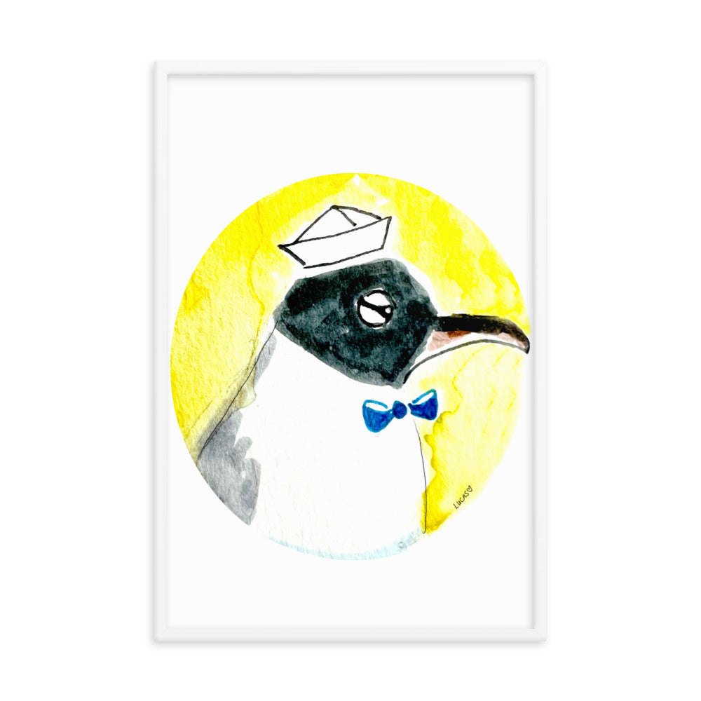 Handsome Gull Framed Artwork