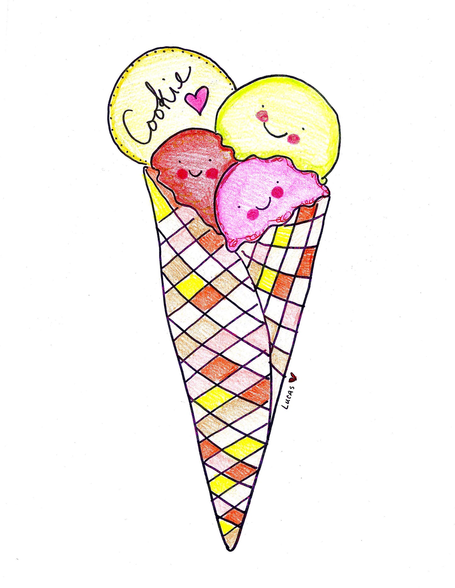 Printable Gelateria Coloring Book