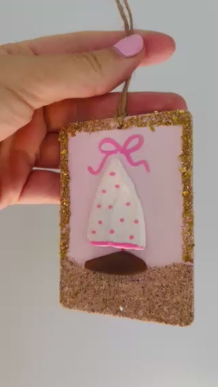 Coquette Sailboat Ornament