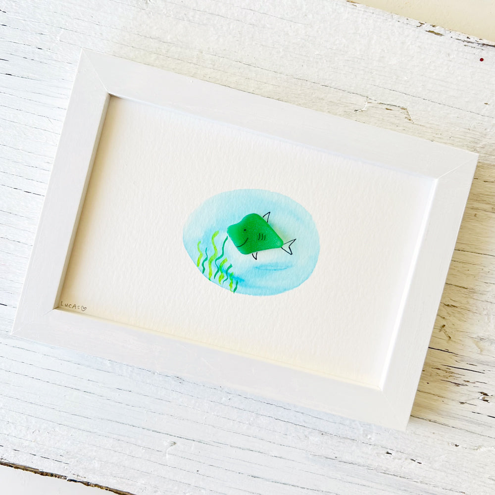 Sea Glass Art by Sook and Hook