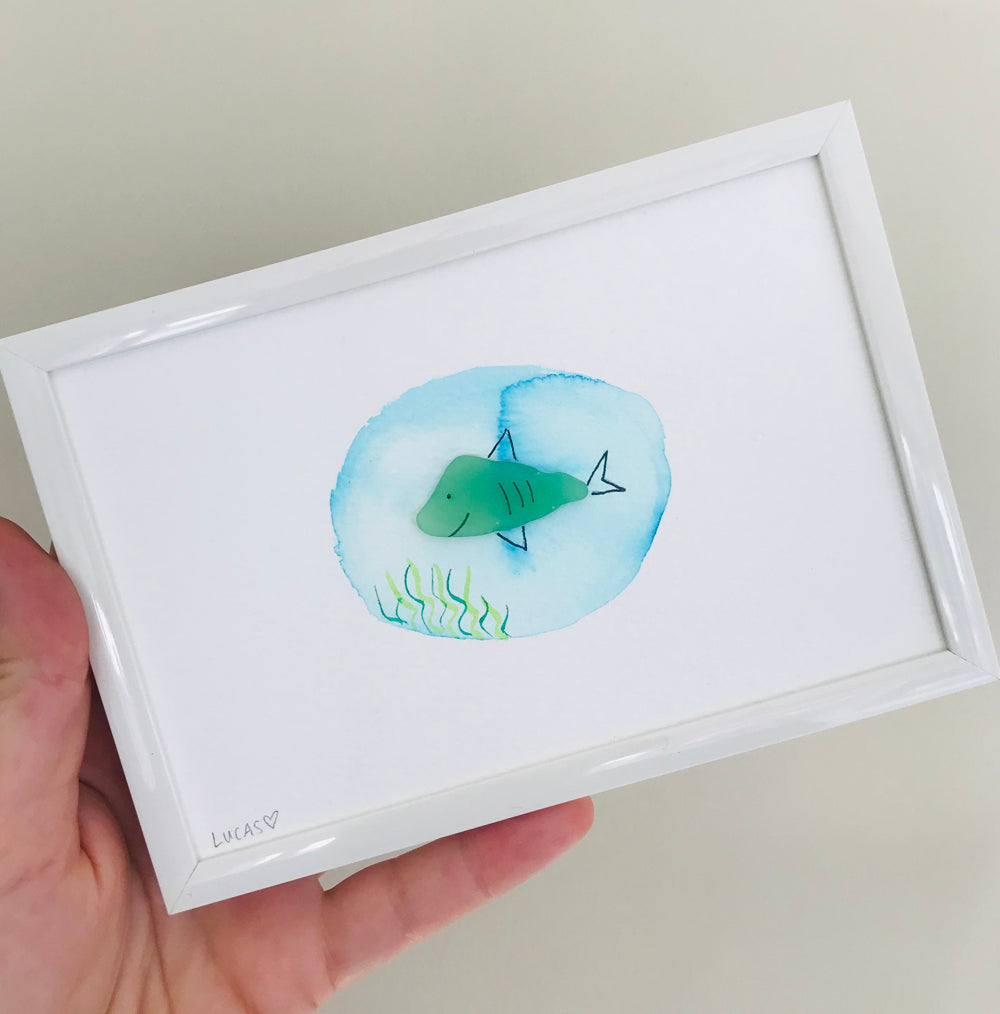 Sea Glass Art by Sook and Hook
