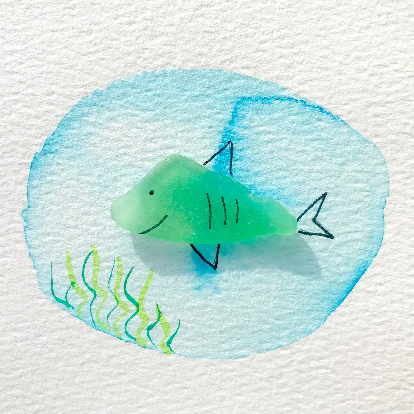 Sea Glass Art by Sook and Hook